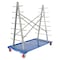 Vestil A-Frame Cart, Storage Rack, 36W x 72L AFSR-3672 - alternate 1